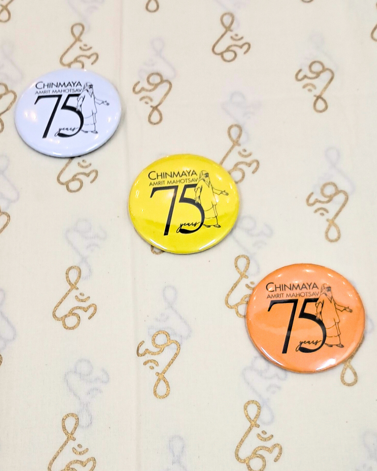 Chinmaya Amrit Mahotsav – 75 Years Commemorative Badge