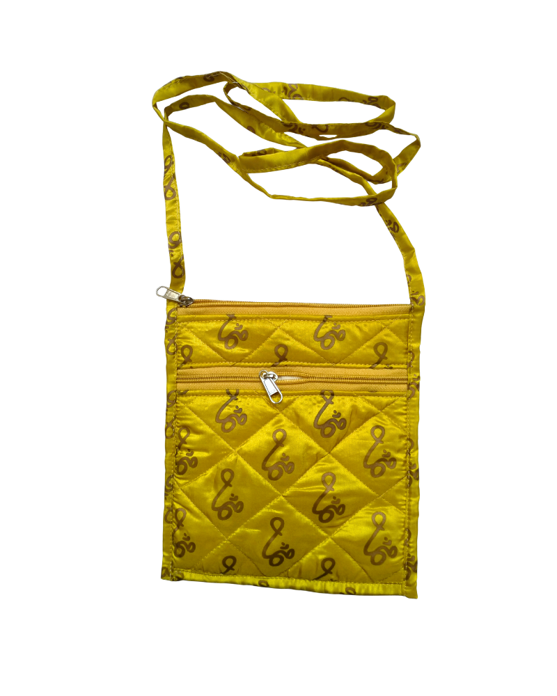 Bag: Silk Sling in Om Print - Small
