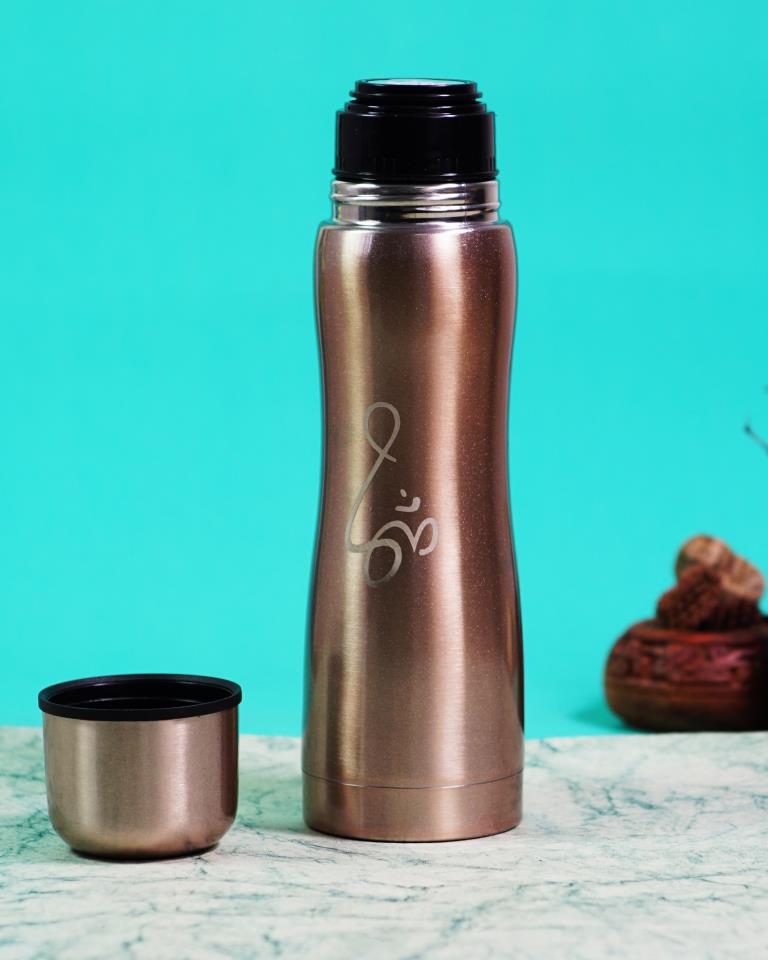 Pluto Steel Flask – Om Design (500 ml, 750 ml & 1000 ml)