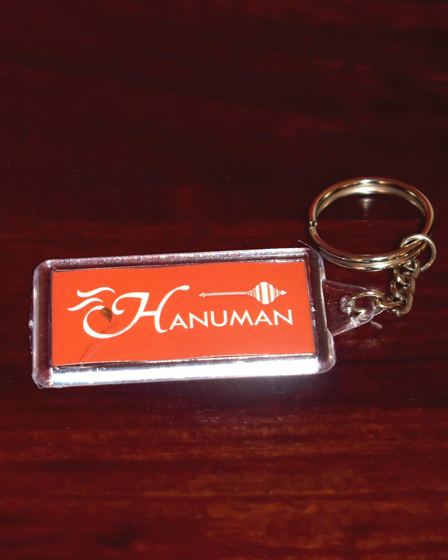 Keychain: Acrylic with Picture - Sidhbari Hanuman