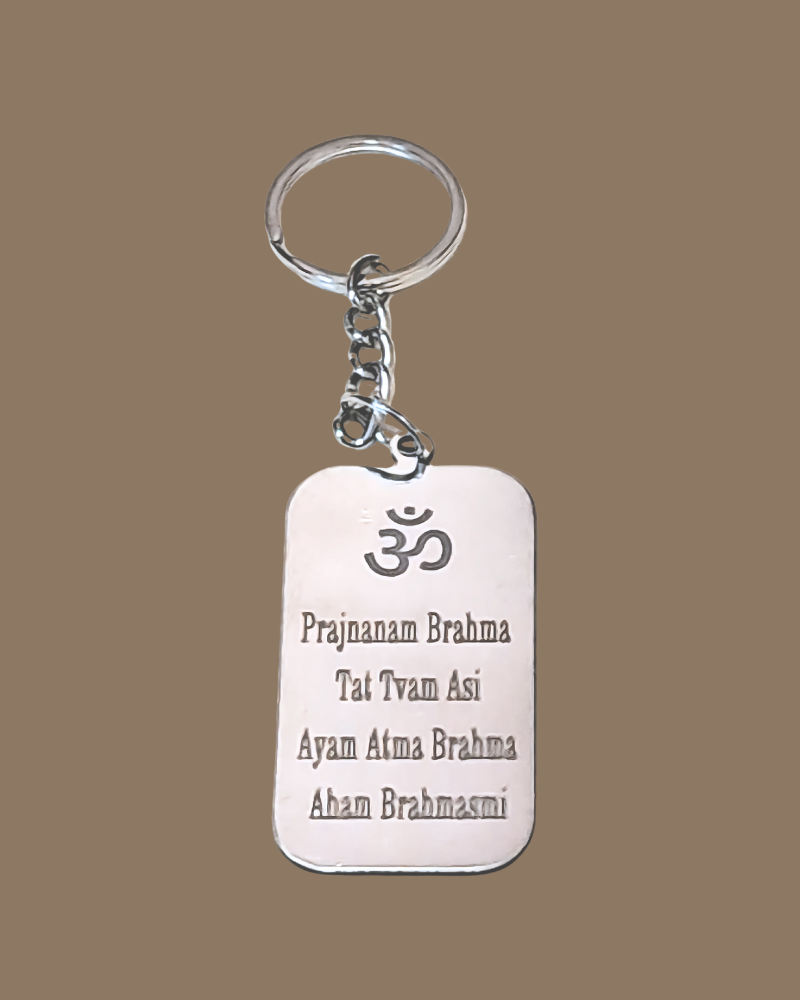 Engraved Steel BMI Keychain