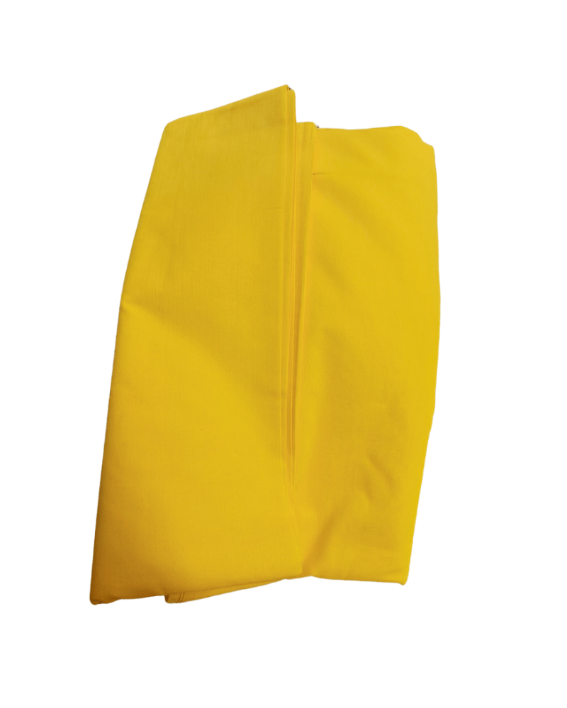 Fabric: Cotton in Orange and Yellow (5.5 mts)