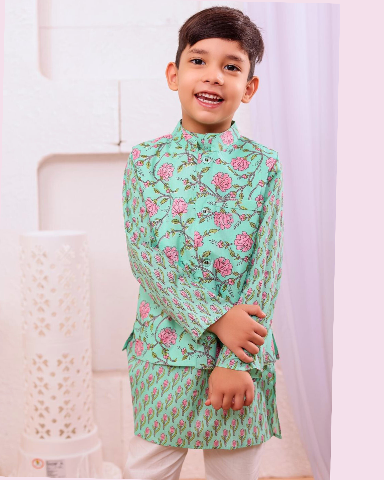 Kurta Set: For Boys - 3pc set