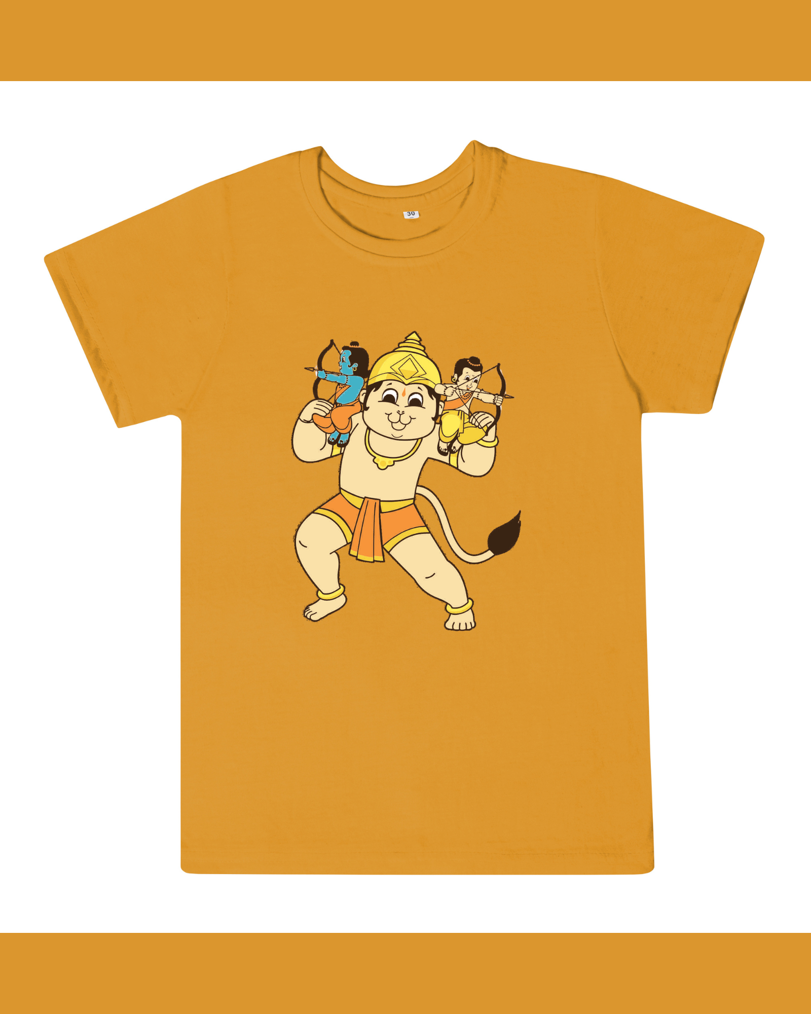 T-Shirt: Kids - Hanuman with Rama Lakshman