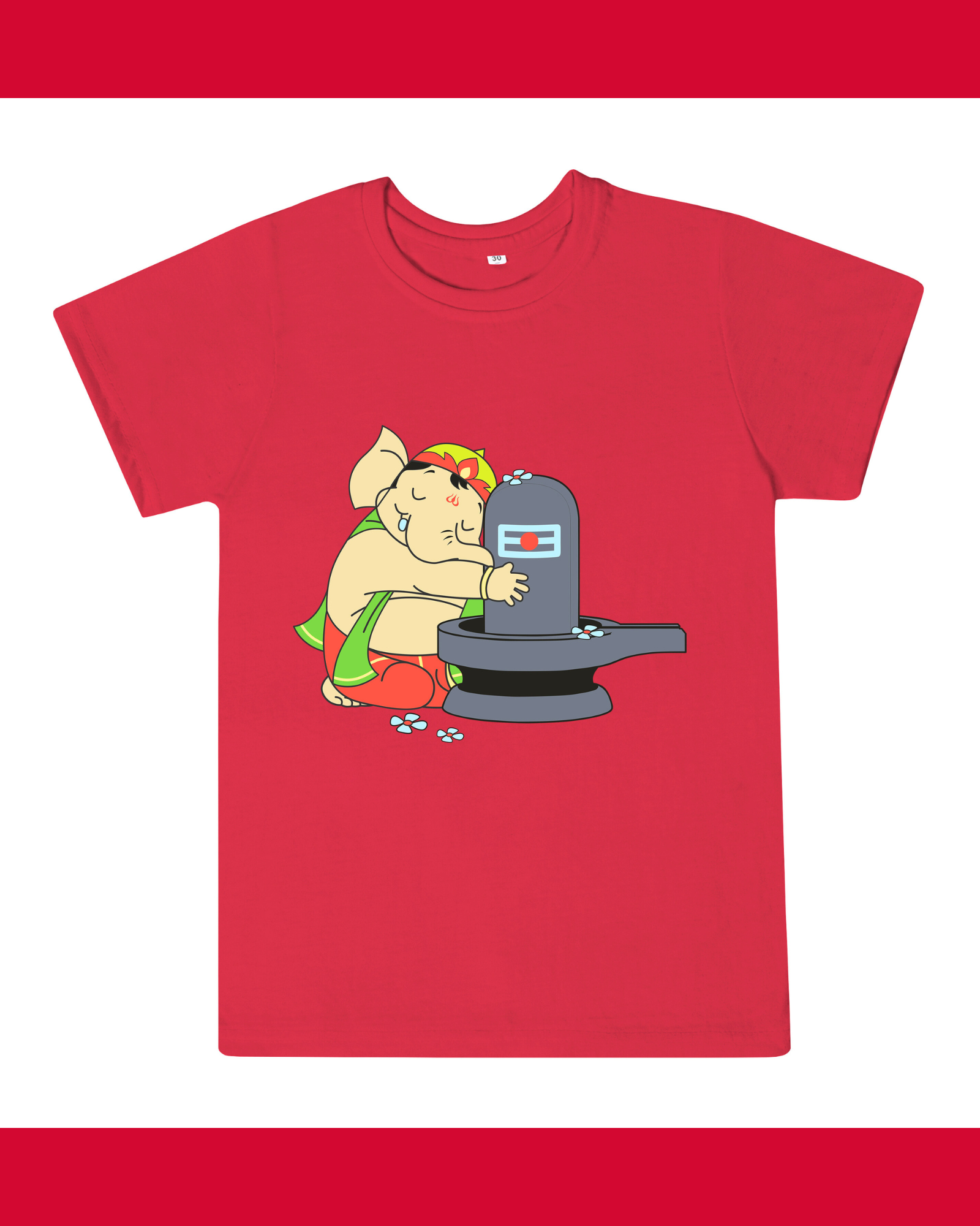 T-Shirt: Kids - Ganesha with Shivalinga
