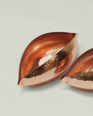 Copper: T-Light - Copper Pod - Large