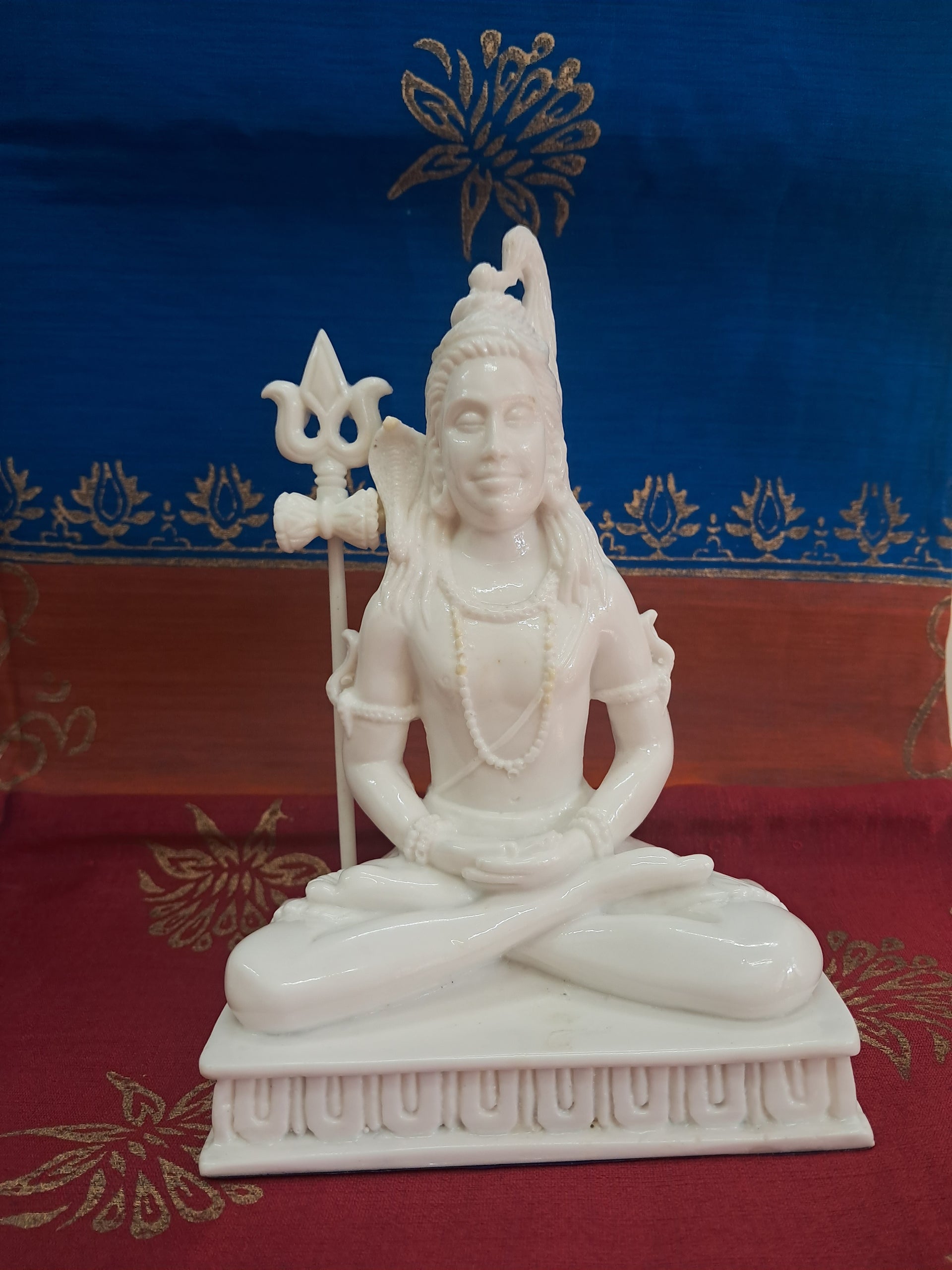 Lord Shiva Idol – Resin Polymer Statue (7")