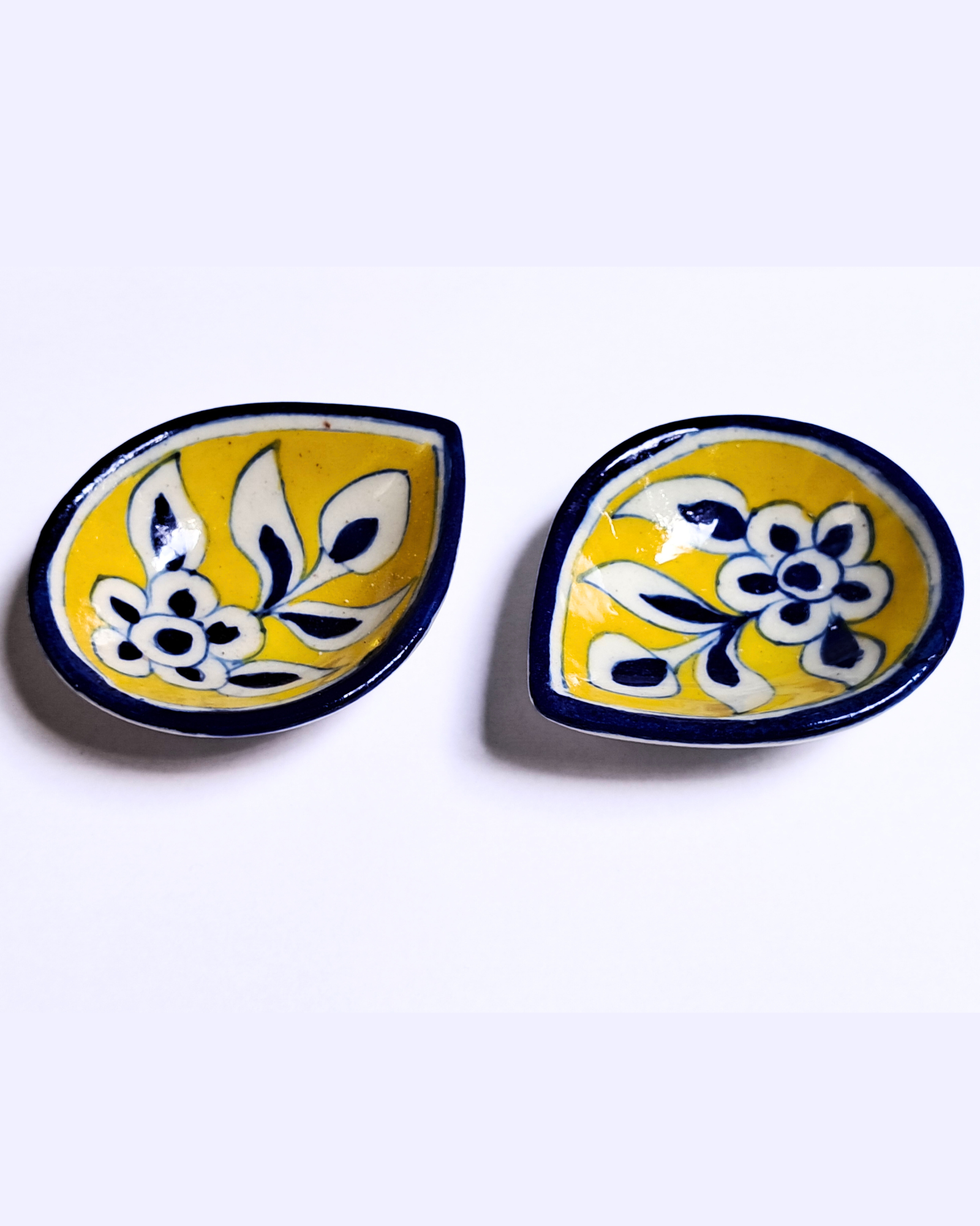 Diya: Blue Pottery