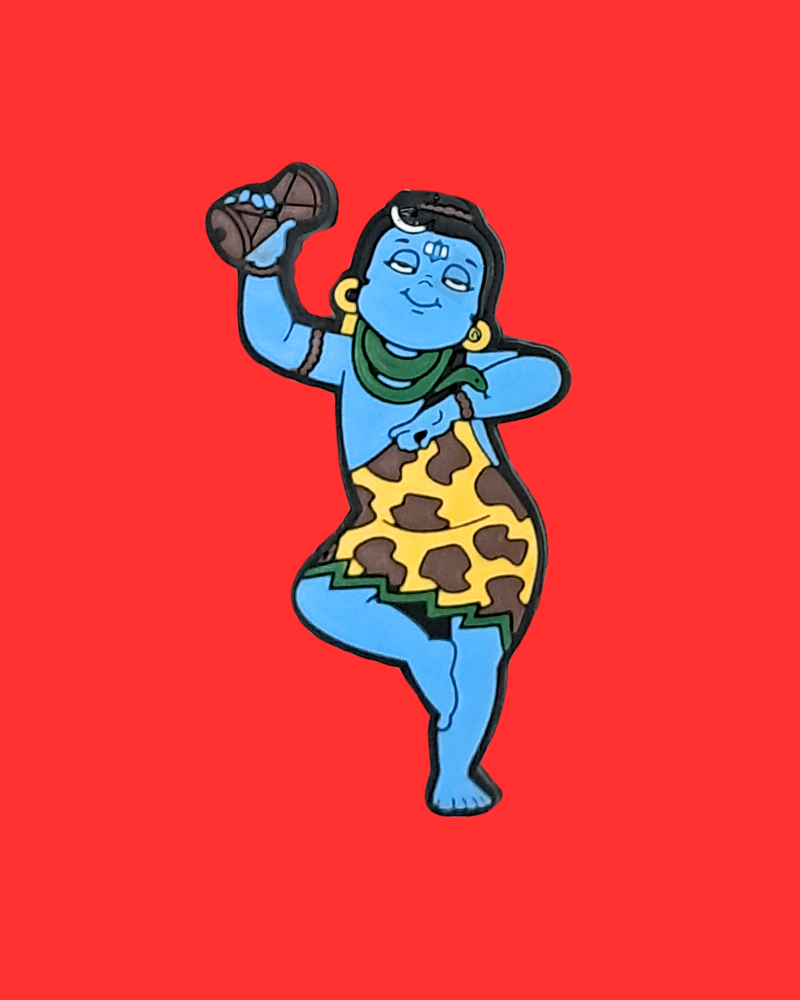Magnet: Rubber - Little Gods - Shiva