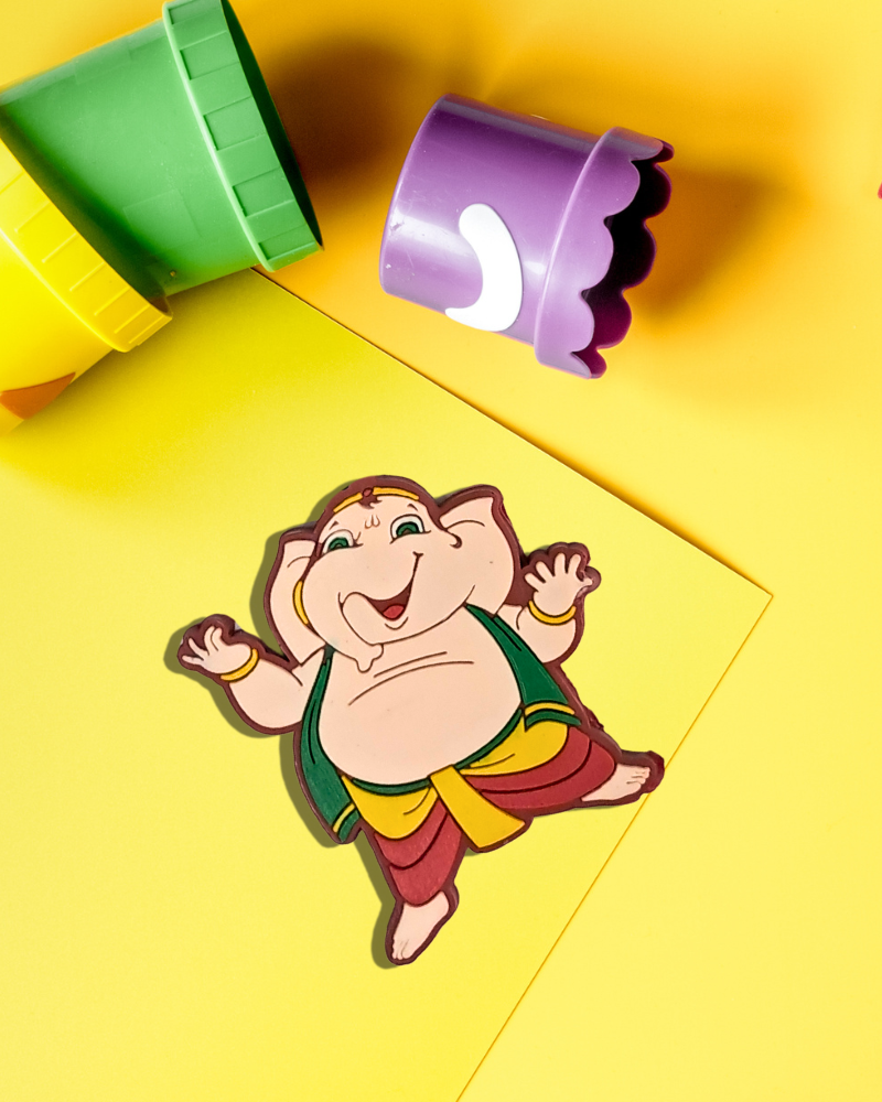 Magnet: Rubber - Little Gods - Ganesha