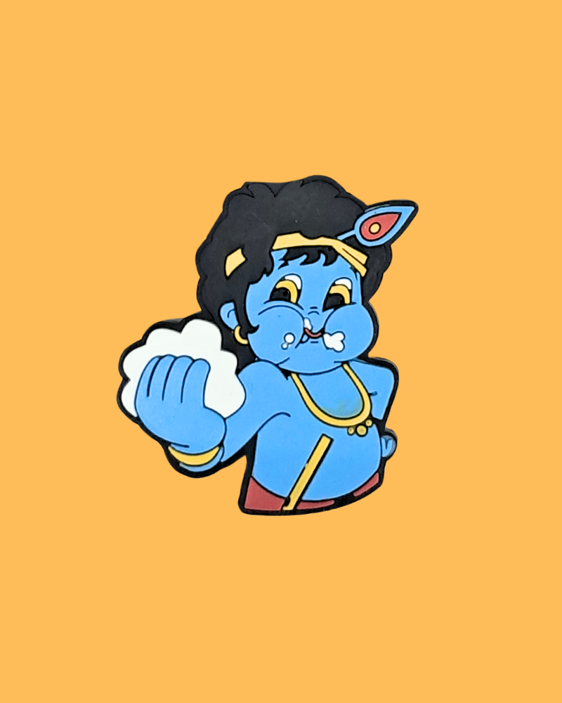 Magnet: Rubber - Little Gods - Krishna