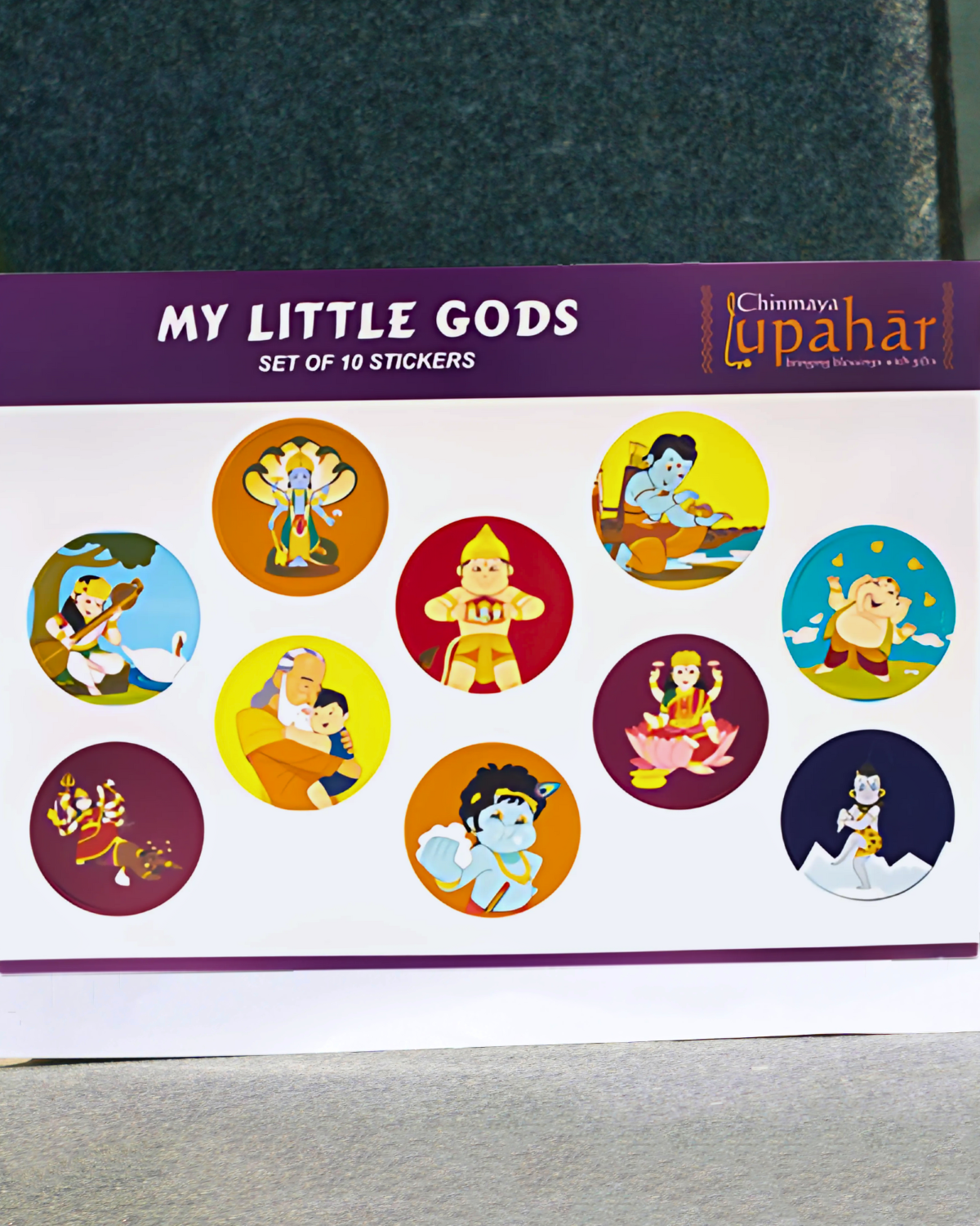 Sticker: Little Gods - Sheet of 10 (Set 2)