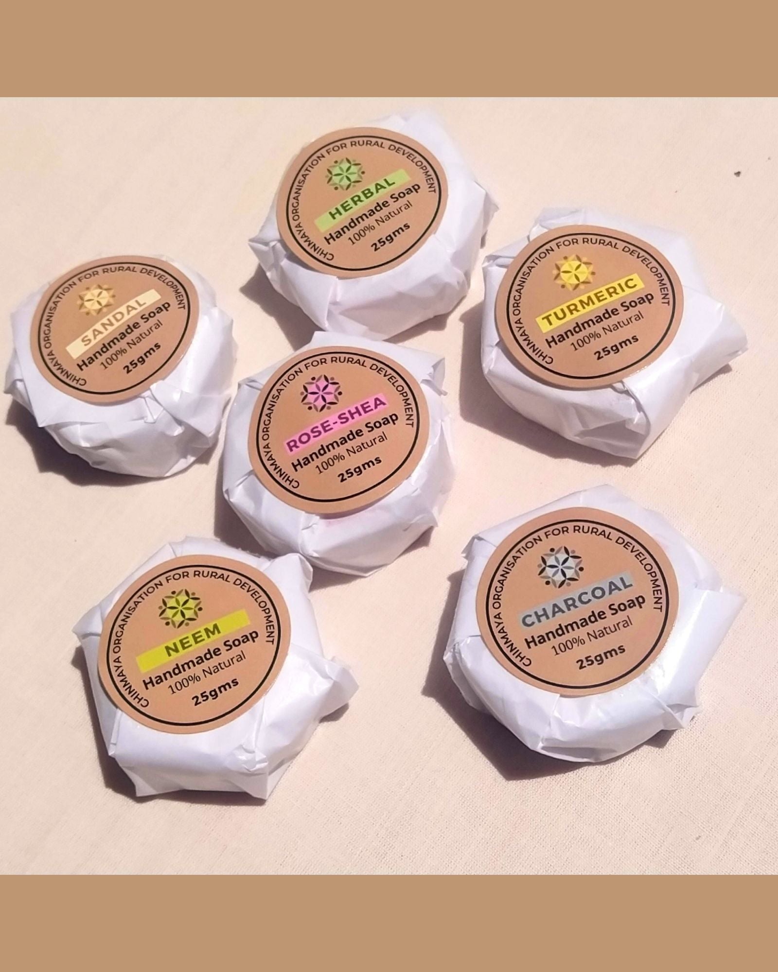 Soap: Organic (25 gms) - by Guru Dhara CORD Siruvani