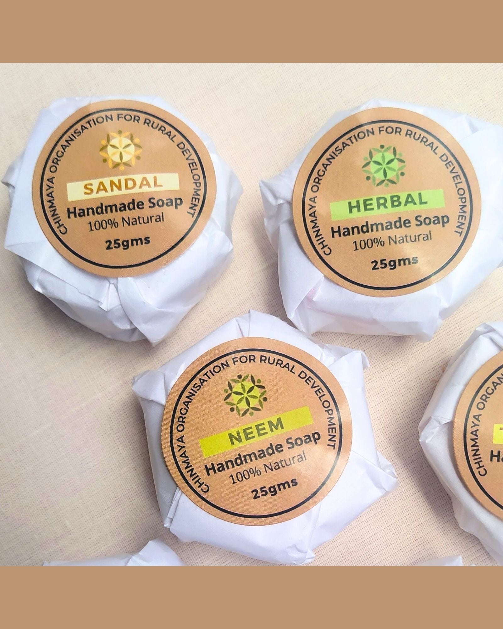 Soap: Organic (25 gms) - by Guru Dhara CORD Siruvani