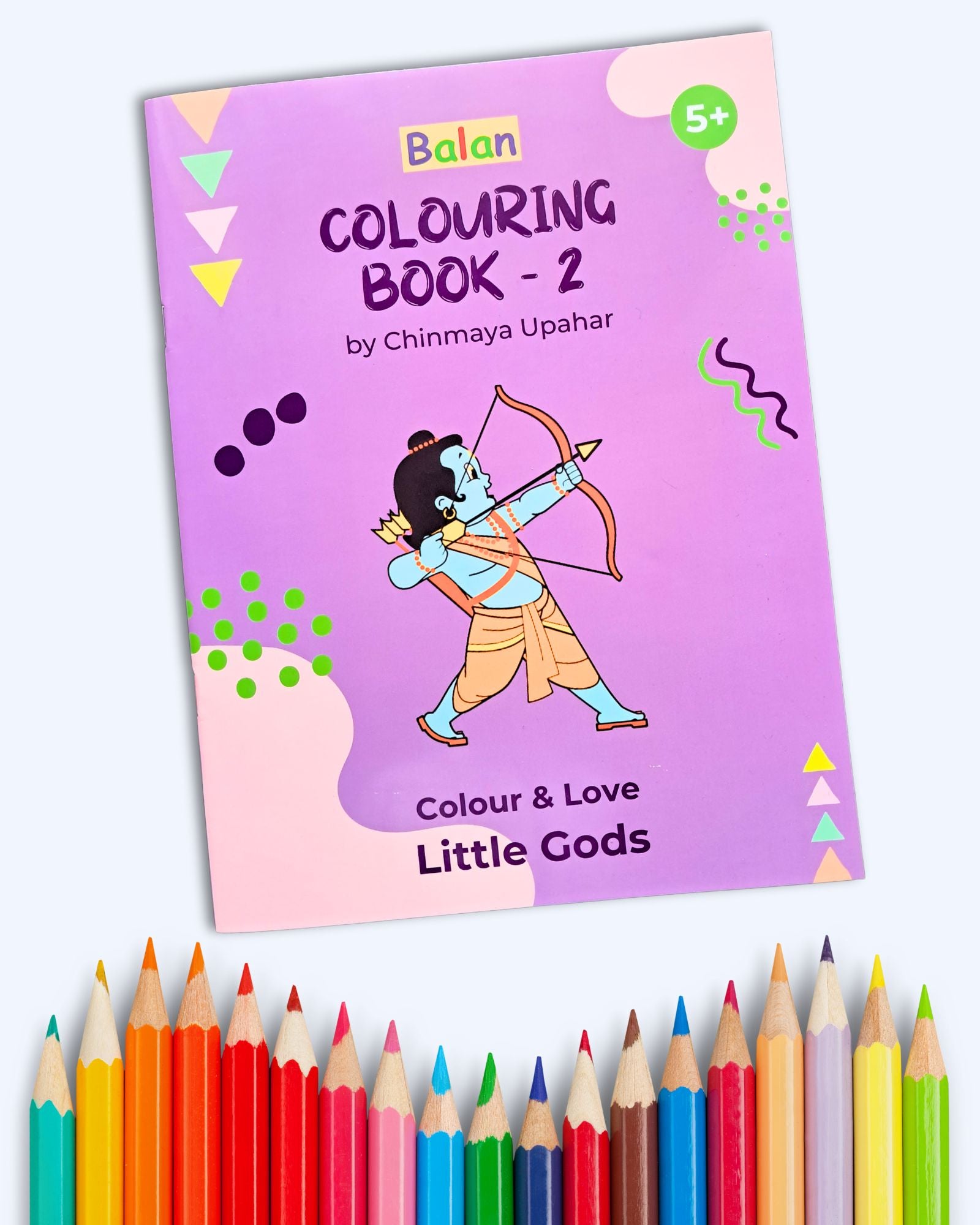 Colouring Book - 2: Colour & Love Little Gods (Age 5+)