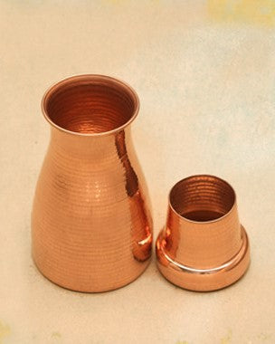 Copper: Jug - Bed Side Carafe & Glass