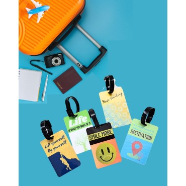 Luggage Tag: Quotes in 2D