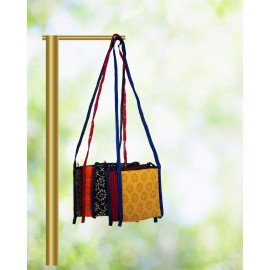 Bag: Cotton Sling in Prints - Small Assorted Prints & Colours