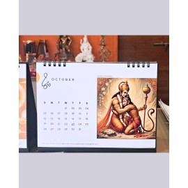 Calendar 2025: Hanumana - Bengal Style