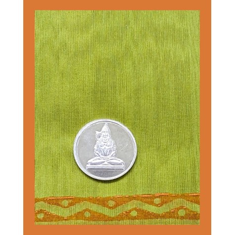 Pure Silver Lord Shiva Coins - 5gms (with box)