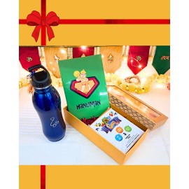 Diwali Gift Pack for Kids – Steel Sipper, Notebook & Cards Lila Game