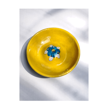 Agarbatti Holder: Blue Pottery - Small