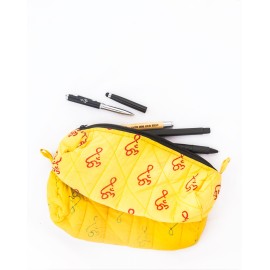 Pencil Pouch in Cotton with Om by Gurukripa