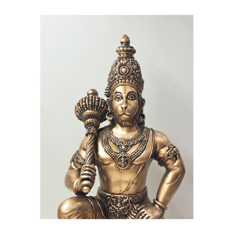 Idol - Hanuman Large - 12" - Antique