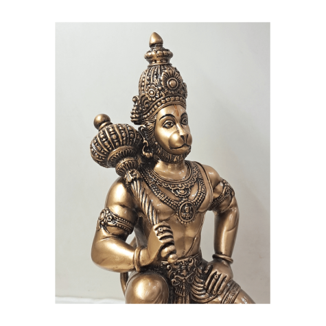 Idol - Hanuman Large - 12" - Antique