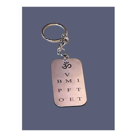 Keychain: BMI in Steel