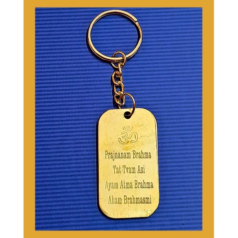 Keychain: BMI in Pure Brass