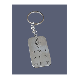 Keychain: BMI in Steel