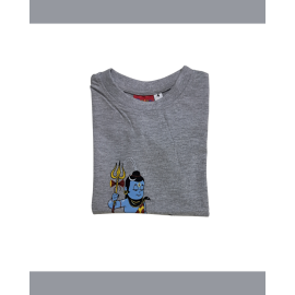 T-Shirt: Kids - Shiva with Nandi in Melange