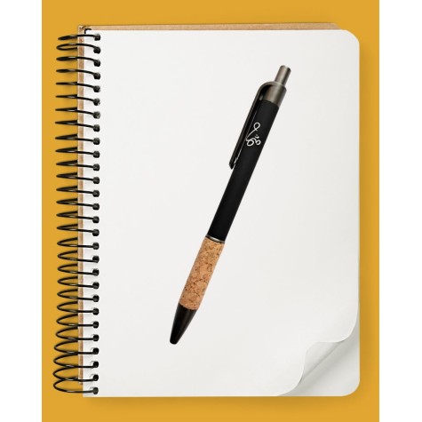 Pen: Cork Grip with Om