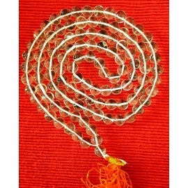 Sphatik Mala (Quartz Stones) - 108 beads of 9mm