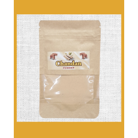 Sandalwood Powder - 100% Pure - Kraft Paper Pouch