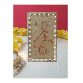 Frame: Om with Light - Large (6" X10')