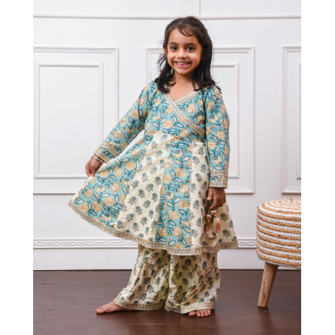 Kurta Sets:  For Girls in Cotton (long)