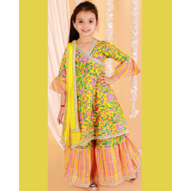 Kurta Sets:  For Girls in Cotton (long)